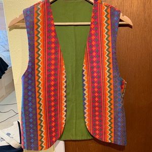 Colorful Vintage Vest